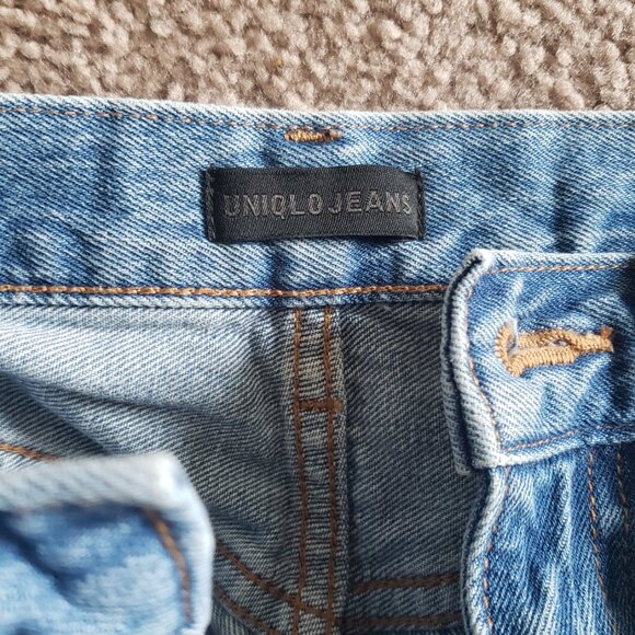 Uniqlo Blue Jean Shorts - Picture 3 of 4